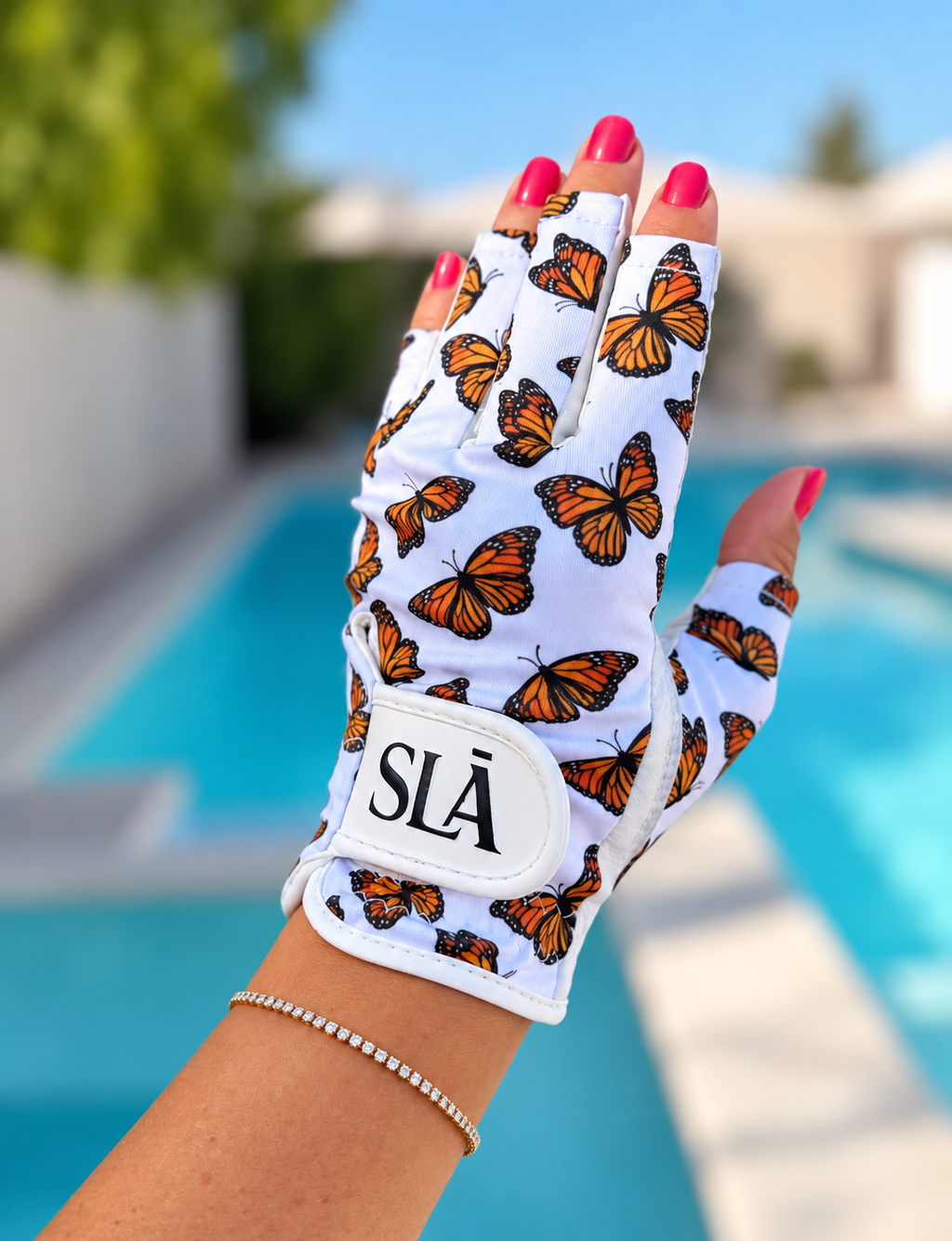 The SLĀ Fingerless Stretch Glove
