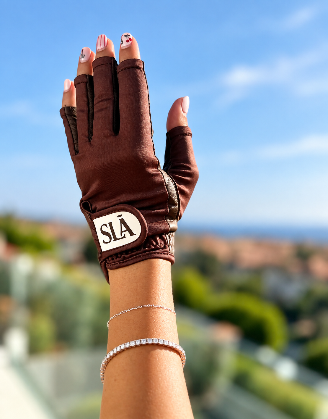 The SLĀ Fingerless Stretch Glove