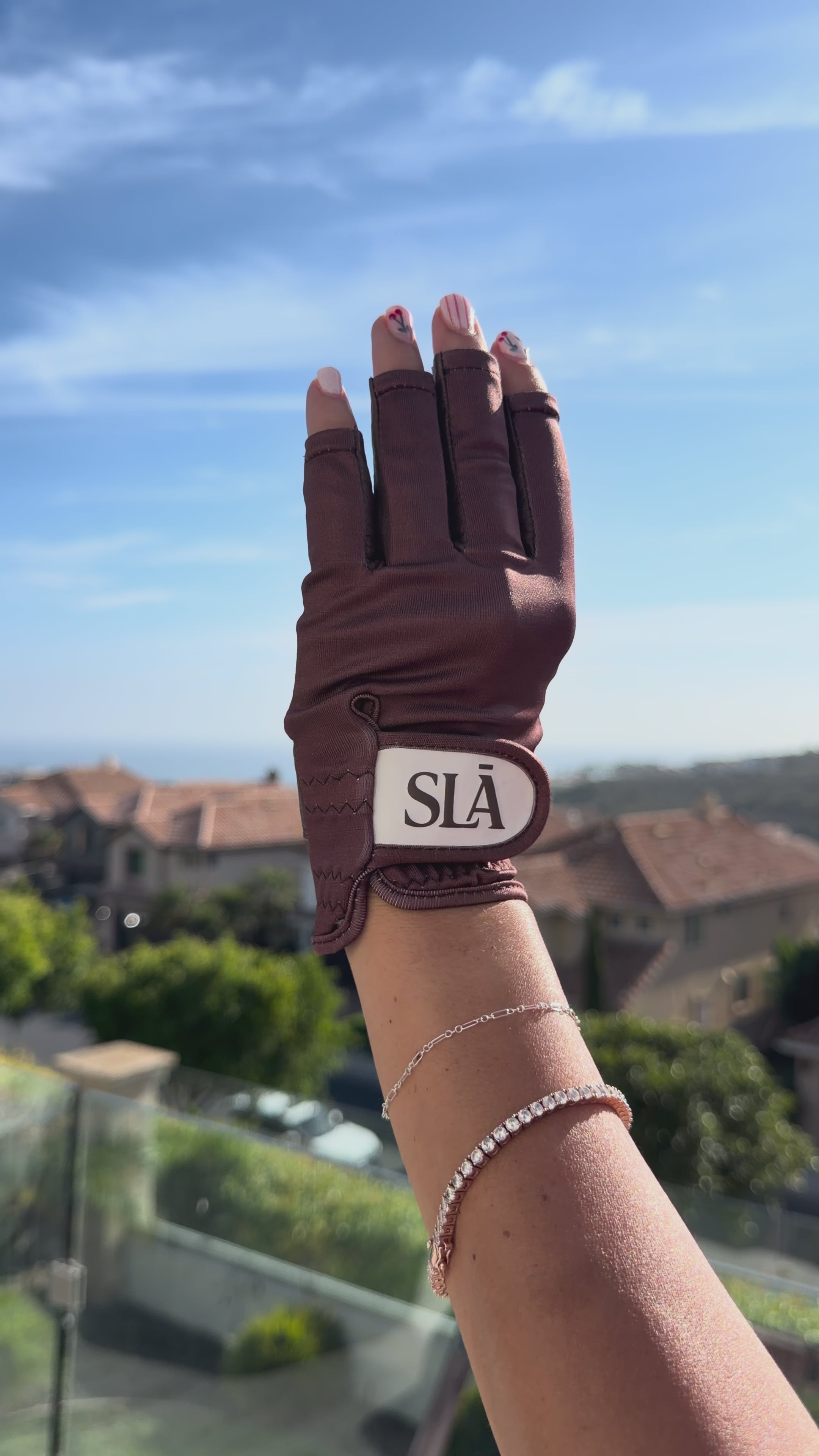Fingerless Stretch Glove
