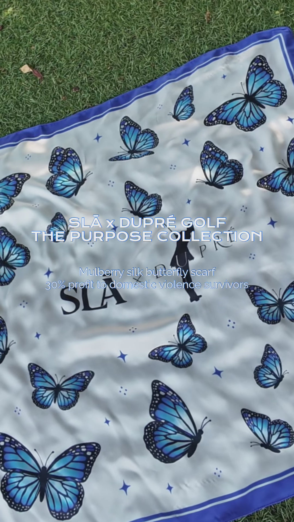 Purpose Collection Butterfly Scarf