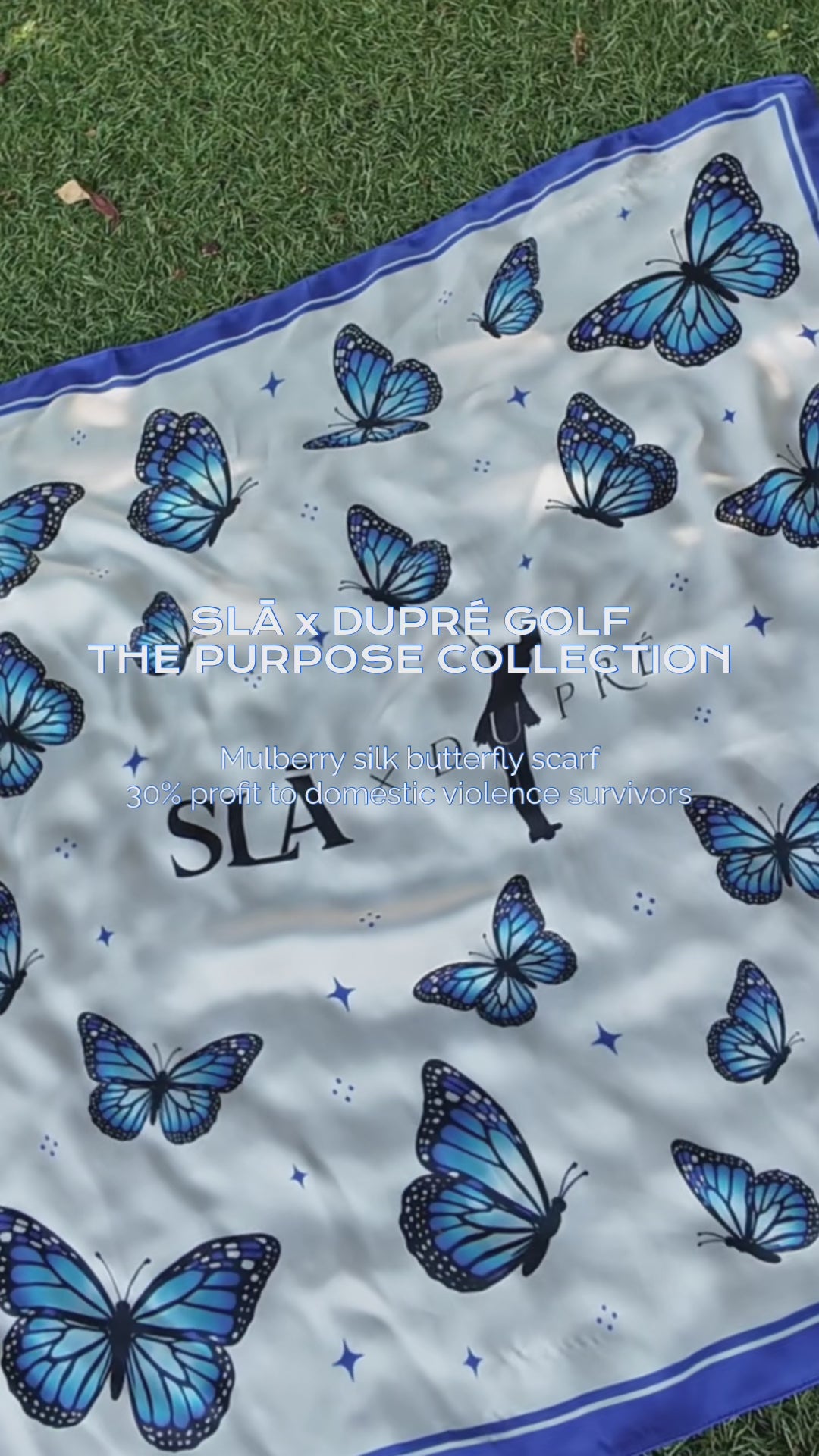 Purpose Collection Butterfly Scarf